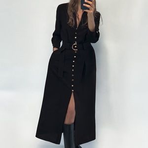 ZARA Belted Dress